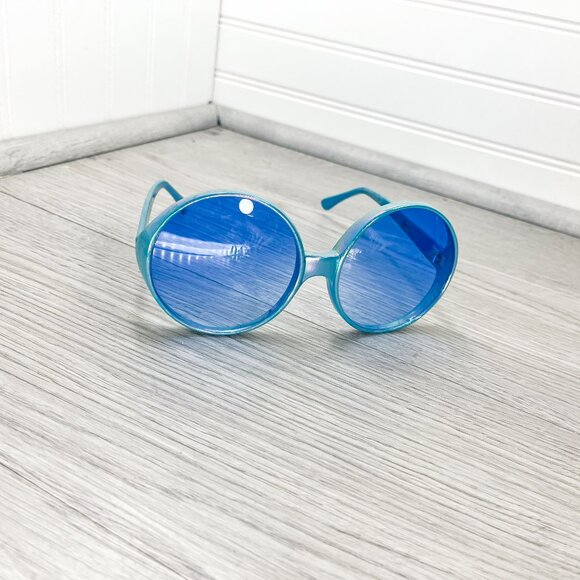 Vintage Dr. Peeper's Blue Sunglasses - Picture 2 of 8